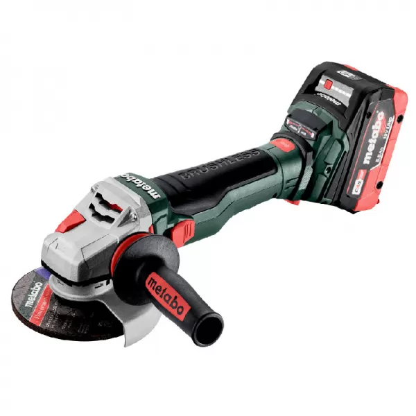 Aku úhlová bruska 18V/2x5,5Ah WB 18 LTX BL 15-125 Quick, mB Metabo 601730660