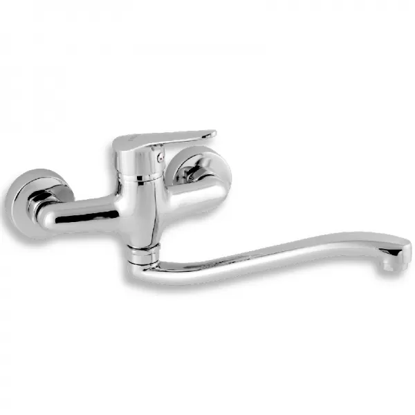 Dřezová umyvadlová baterie 150mm Titania IRIS New chrom Novaservis 94470,0
