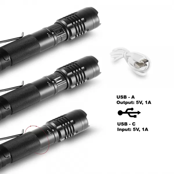 Svítilna outdoor taktická 10W PB SENCOR SLL 404