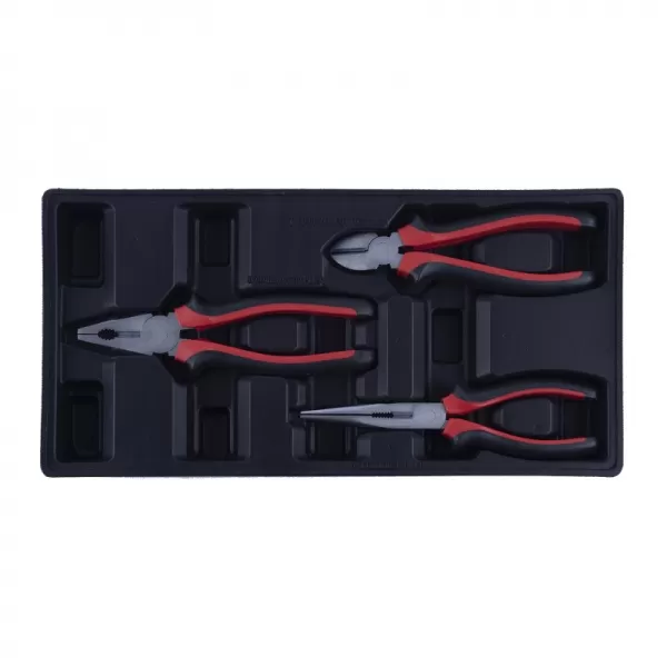 Montážní vozík na nářadí kovový vybavený 234dílů STAVTOOL PWT220B