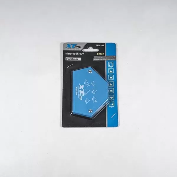 Magnet úhlový šestihranný 22 kg / 110x90 mm Xtline XT58210