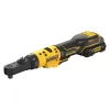 Aku ráčna s 1/4’’+ 3/8” čtvercovou výměnnou hlavou a s 1/4” Hex výměnnou hlavou 12V bez aku DeWALT DCF500N