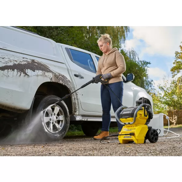 Aku tlaková myčka 2xV20 55/70/100 bar 18V bez aku Stanley FatMax SFMCPW1500B