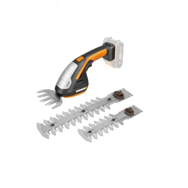 Aku zastřihovač trávy/plotu 20V bez aku PowerShare Worx Garden WG801E.9