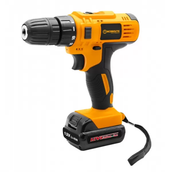 Aku vrtačka 12V 2x1,5Ah WORKSITE CD330-12L