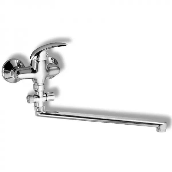 Paneláková baterie bez příslušenství 100 mm Metalia 55 chrom Novaservis 55073/1,0