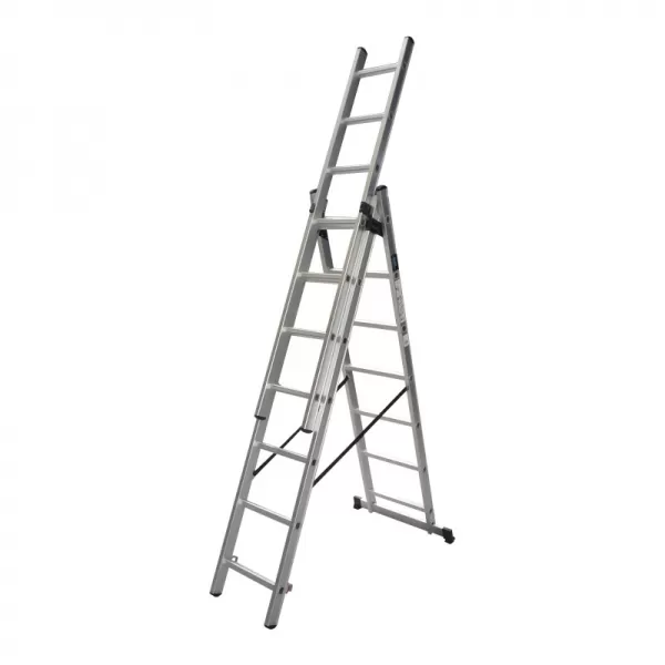 Žebřík trojdílný hliníkový 3x11 Xtline XT6311