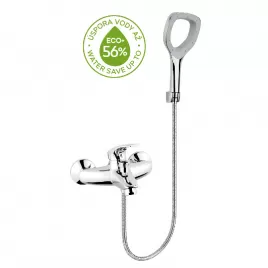 Vanová nástěnná baterie s příslušenstvím Metalia ECO+ chrom Novaservis 57020,0E