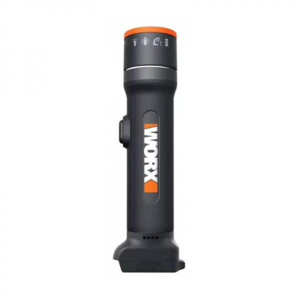 Aku LED svítilna 20V bez aku Powershare Worx Orange WX027.9