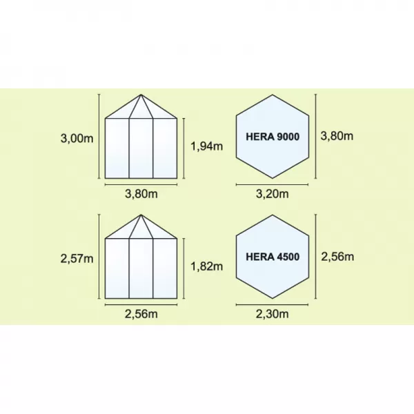 Zahradní pavilon VITAVIA HERA 4500 stříbrný LG54