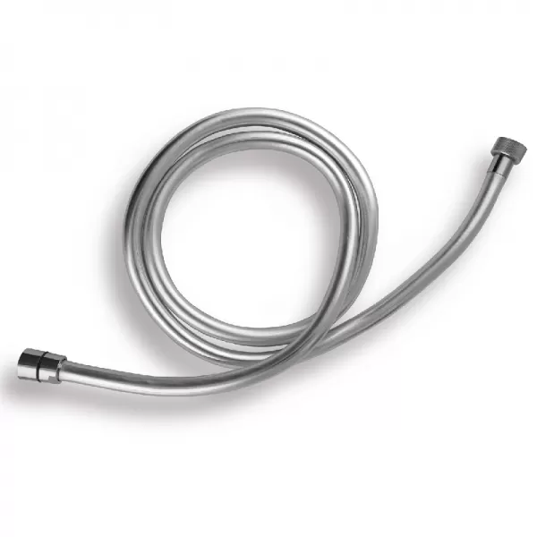 Sprchová hadice plastová, stříbrná 120 cm Novaservis SILVER/120,0