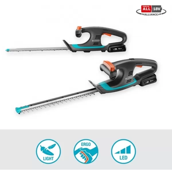 Aku nůžky na živý plot EasyCut 40/18V 1x2,0Ah P4A - sada Gardena 14733-20