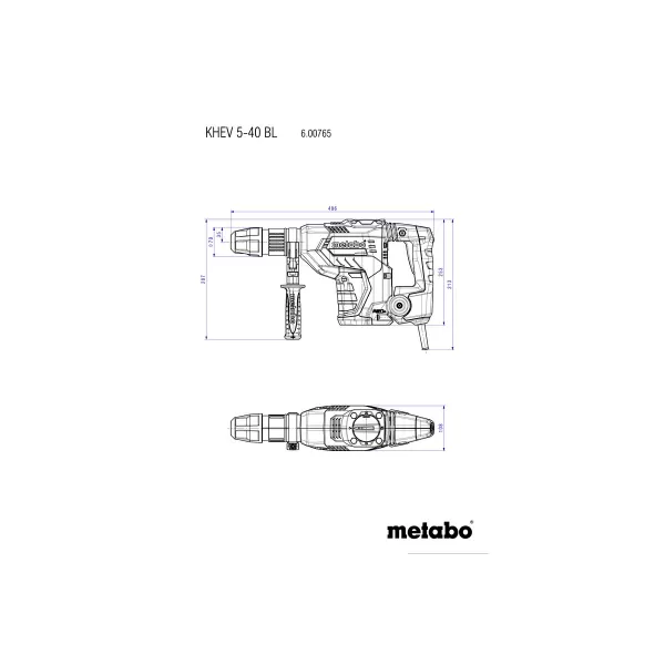 Kombinované kladivo Metabo KHEV 5-40 BL 600765500