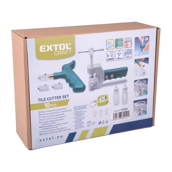 Řezač/lamač skla a obkladaček EXTOL PREMIUM 941000