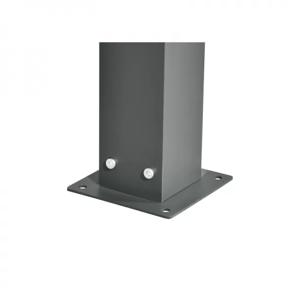 Hliníková pergola LANITPLAST ALU 53 antracit + čirý PC LG4148