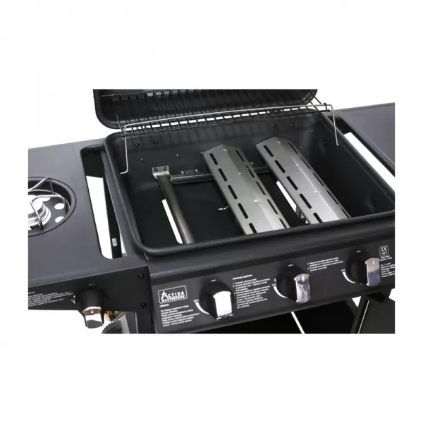 Plynový gril California s bočním vařičem Activa 19788