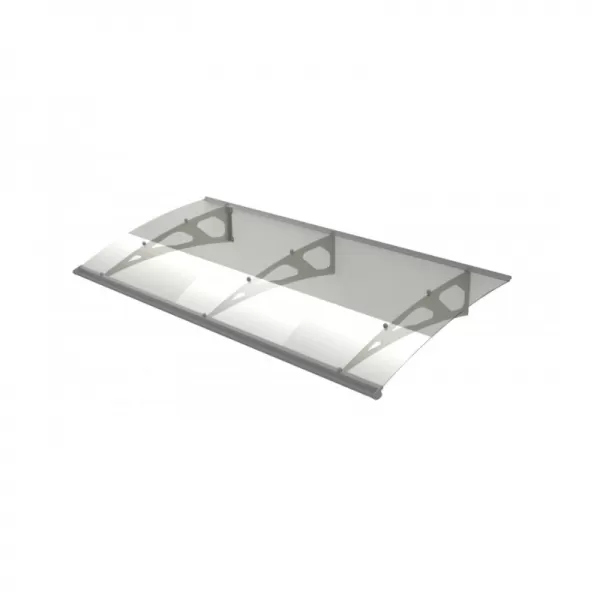 Stříška nad dveře LANITPLAST BLUEMOON XL 197/89 stříbrná LG2581