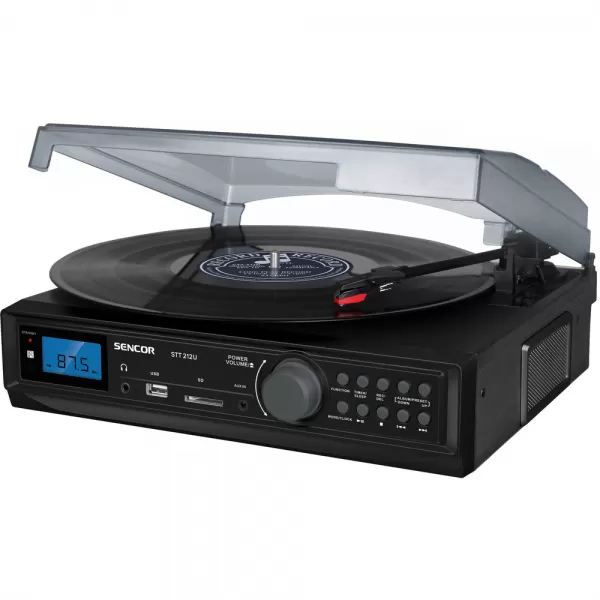 Gramofon s USB/SD/FM/BT SENCOR STT 212U