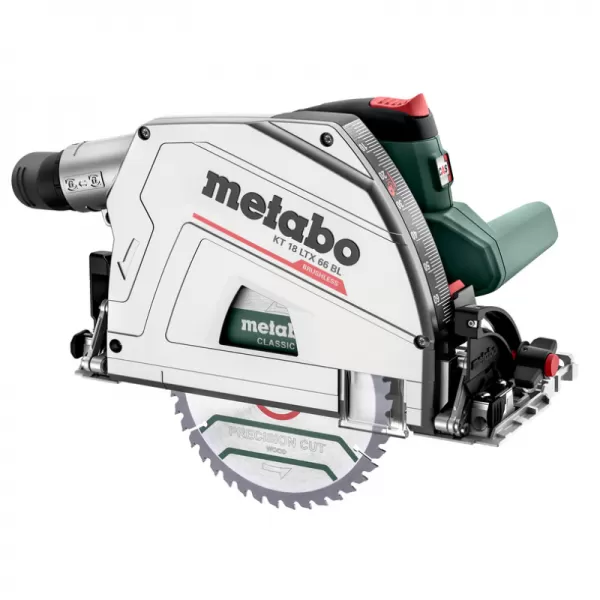 Aku ponorná kotoučová pila 18V bez aku Metabo KT 18 LTX 66 BL 601866840