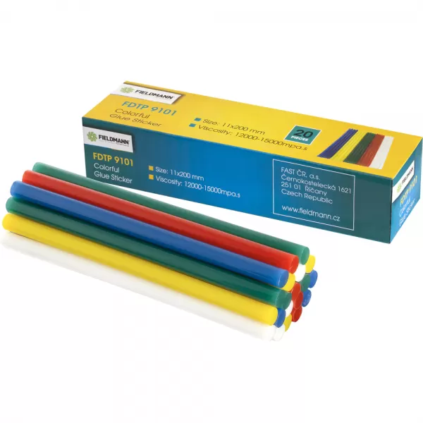 Tavné tyčinky barevné, 11mm FIELDMANN FDTP 9101