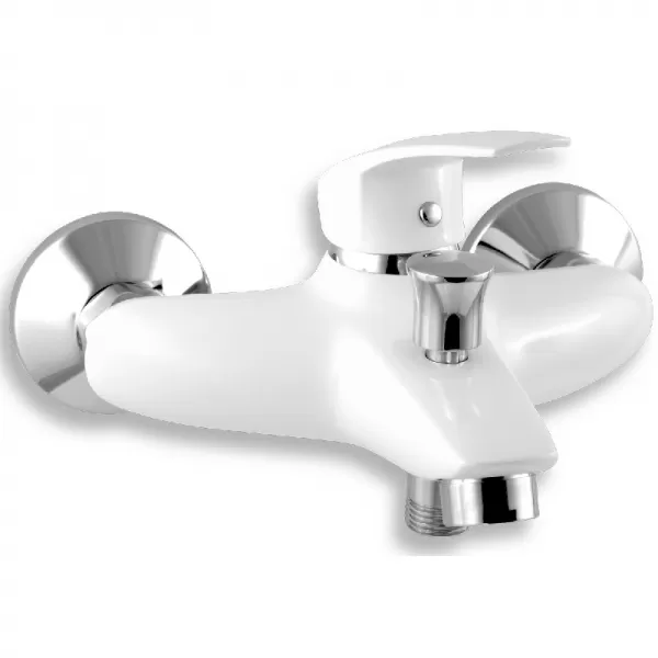 Vanová baterie bez příslušenství 150 mm Metalia 57 bílá Novaservis 57020/1,1
