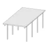 Carport KARIBU ECO 2A 62029 LG1878