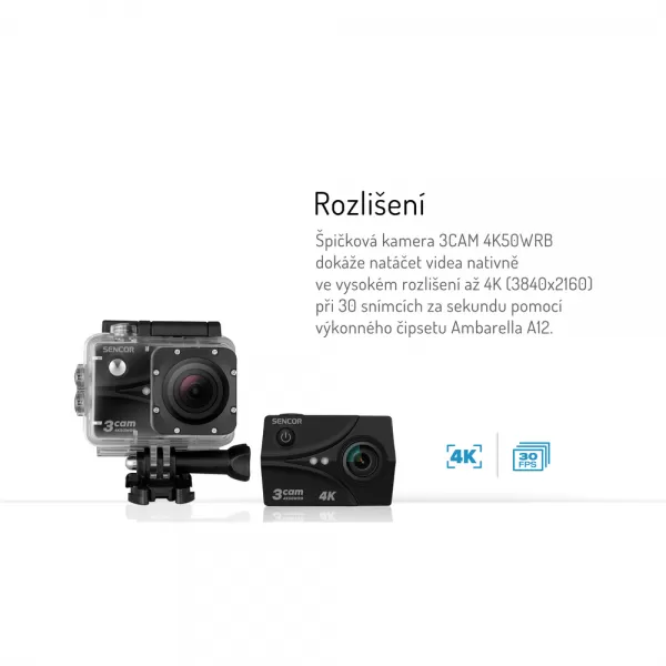 Outdoorová kamera SENCOR 3CAM 4K50WRB