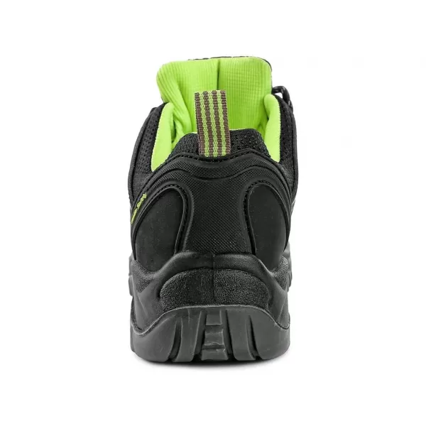 Obuv kotníková Canis CXS Universe Meteor S3, černo-zelená