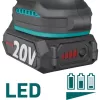 Aku pila řetězová jednoruční 20V/bez aku SHARE20V, BRUSHLESS Extol Industrial 8791923
