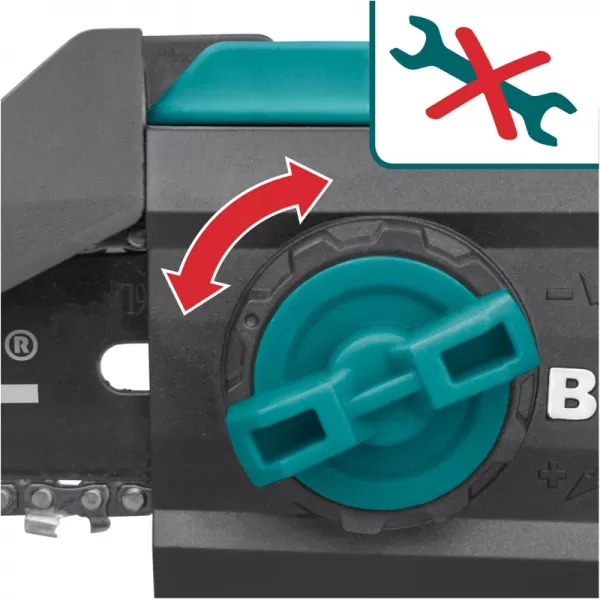 Aku pila řetězová jednoruční 20V/bez aku SHARE20V, BRUSHLESS Extol Industrial 8791923