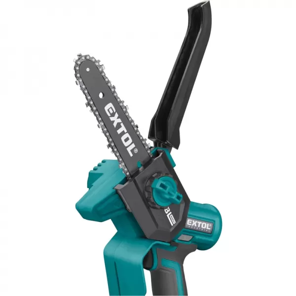 Aku pila řetězová jednoruční 20V/bez aku SHARE20V, BRUSHLESS Extol Industrial 8791923