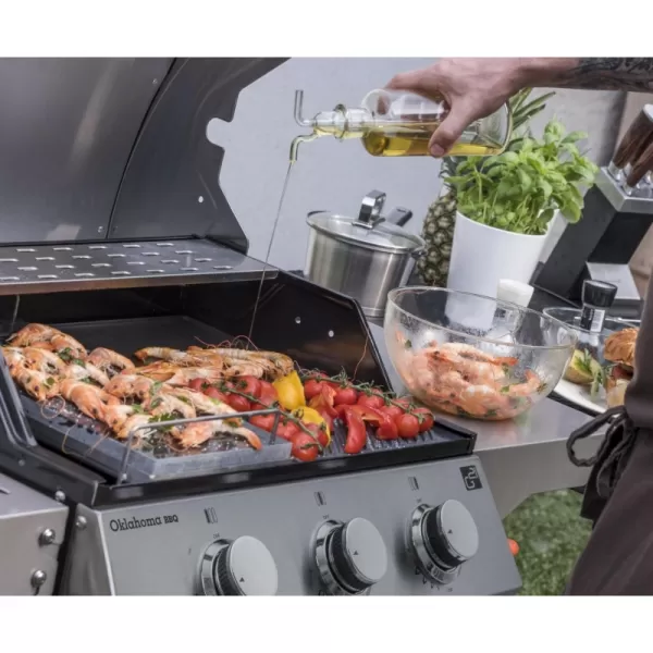 Plynový gril G21 Oklahoma BBQ Premium Line 3 hořáky + zdarma redukční ventil