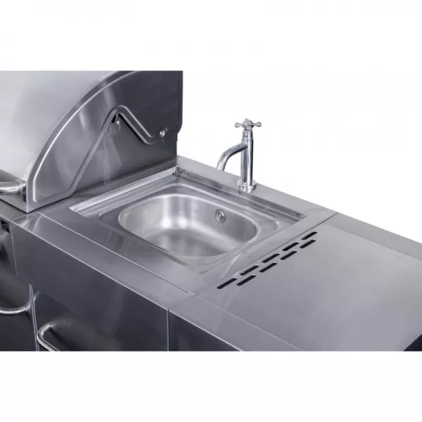 Plynový gril G21 Nevada BBQ kuchyně Premium Line, 7 hořáků + zdarma redukční ventil