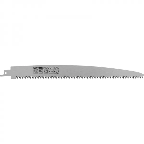 Plátek na dřevo rovný do pily ocasky, 278x27x1,2mm (d/š/tl), CrV Extol Industrial 8706105