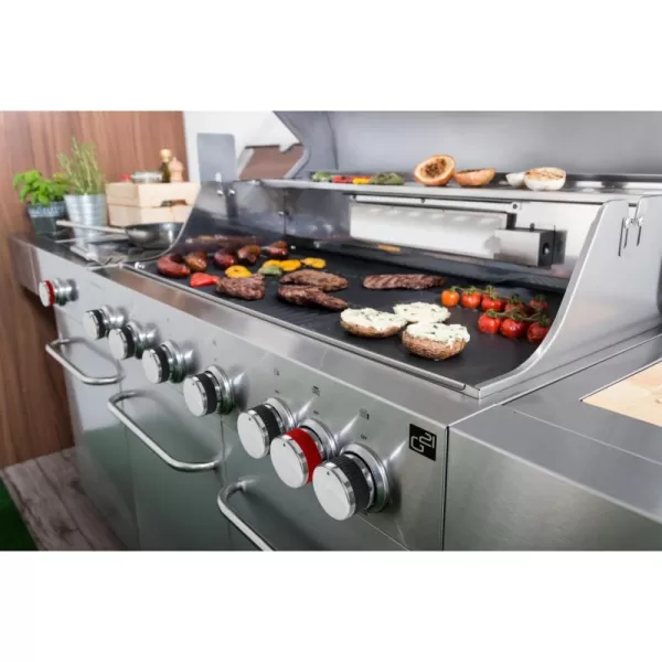 Plynový gril G21 Nevada BBQ kuchyně Premium Line, 7 hořáků + zdarma redukční ventil