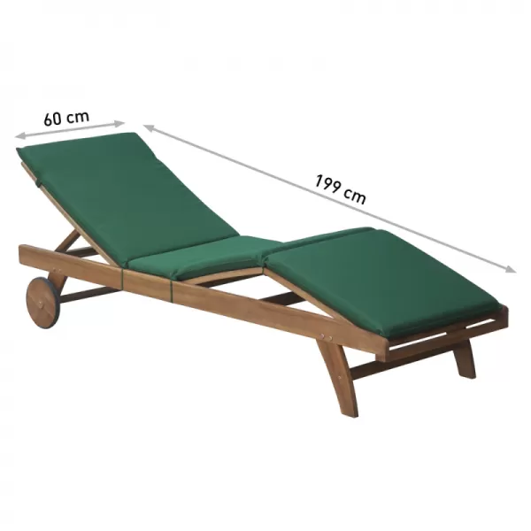 Potah na lehátko CLASIC - zelený FIELDMANN FDZN 9003