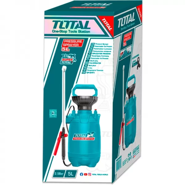 Tlakový postřikovač 5l Total THSPP30502