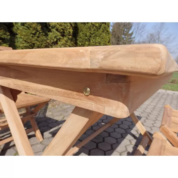 Stolová sestava TEAK POHODA SET 4