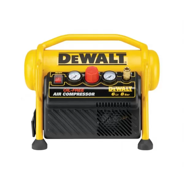 Vzduchový kompresor 6l + hadice 5m DeWALT DPC6MRC