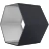 Přístřešek na dřevo G21 HEX 53 - 92 x 60 cm, antracitový 63900517