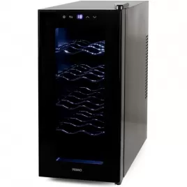 Domácí vinotéka na 10 lahví černá PRIMO PR170WK