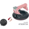 Aku přísavka s automat. udržováním podtlaku, 200mm/150kg Fortum 4780872