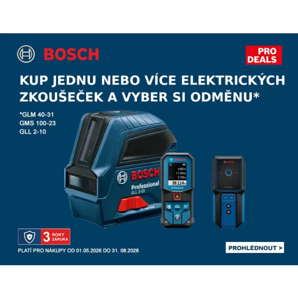 PRO DEAL elektrické zkoušečky Bosch