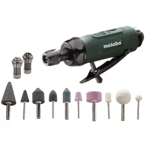 Pneumatická přímá bruska Metabo DG 25 Set 604116500