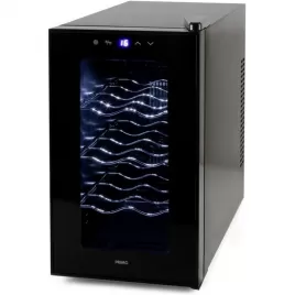 Domácí vinotéka na 8 lahví černá PRIMO PR169WK