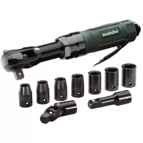 Pneumatický ráčnový utahovák Metabo DRS 68 Set 1/2" 604119500