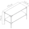 Regál G21 115 x 40 cm pro zahradní domky a skleníky 63900484