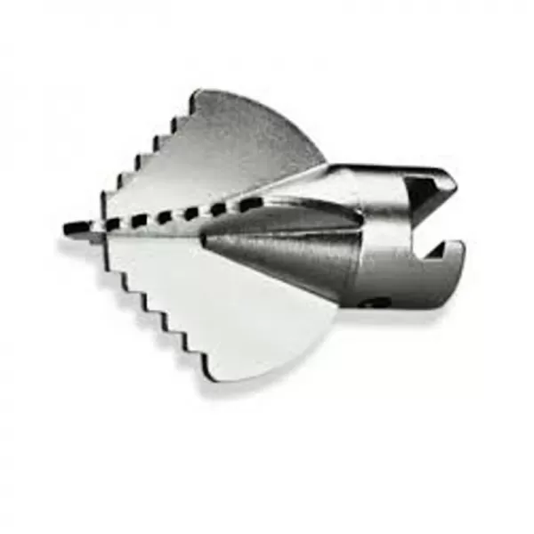 Křížový vrták ozubený na čištění potrubí 45x60mm spojka 22mm ROTHENBERGER