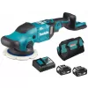 Aku leštička 150mm 2x5,0Ah 18V Makita DPO600RTE