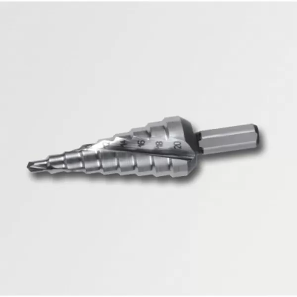 Vrták stupňovitý HSS 6-38mm 3 12st. RUKO RU101053